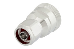 PE91214 - 7/16 DIN Female to N Male Adapter, IP67 Mated