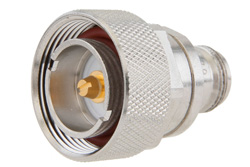 PE9179A - N Female to 7/16 DIN Male Adapter, With Knurl