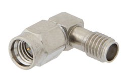 PE9334 - SSMA Male to SSMA Female Right Angle Adapter