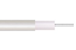PECX004 - Low Loss .070 Semi-Rigid Coax Cable, Tin Plated Copper Outer Conductor, Microporous PTFE 76.5 pct VoP Dielectric, Straight Sections