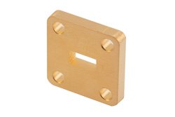 WR-28 Waveguide Shim, UG-Cover Square flange, 3mm Copper