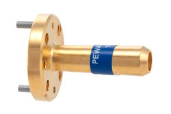 PEWAN1045 - WR-12 Waveguide Conical Gain Horn Antenna Operating from 77 GHz to 87 GHz with a Nominal 10 dBi Gain with UG-387/U Round Cover Flange