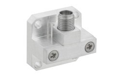 PEWCA1021 - WR-34 UG-1530/U Square Cover Flange to 2.92mm Female Waveguide to Coax Adapter Operating from 22 GHz to 33 GHz
