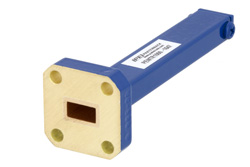 PEWTR1000 - 0.5 Watts Low Power Commercial Grade WR-28 Waveguide Load 26.5 GHz to 40 GHz, Bronze