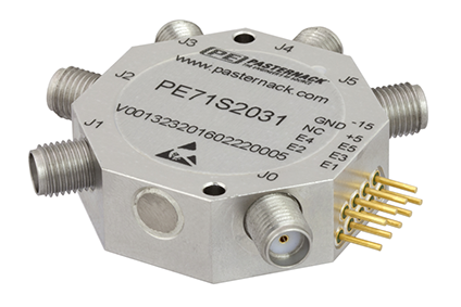 SP5T PIN Diode Switches from Pasternack Enterprises
